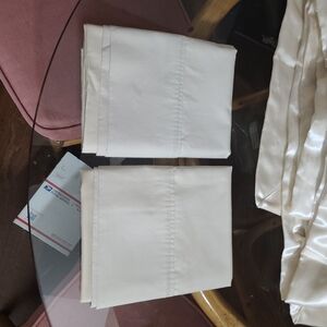 Members Mark Gray Hemmed Pillowcases - Set of 2